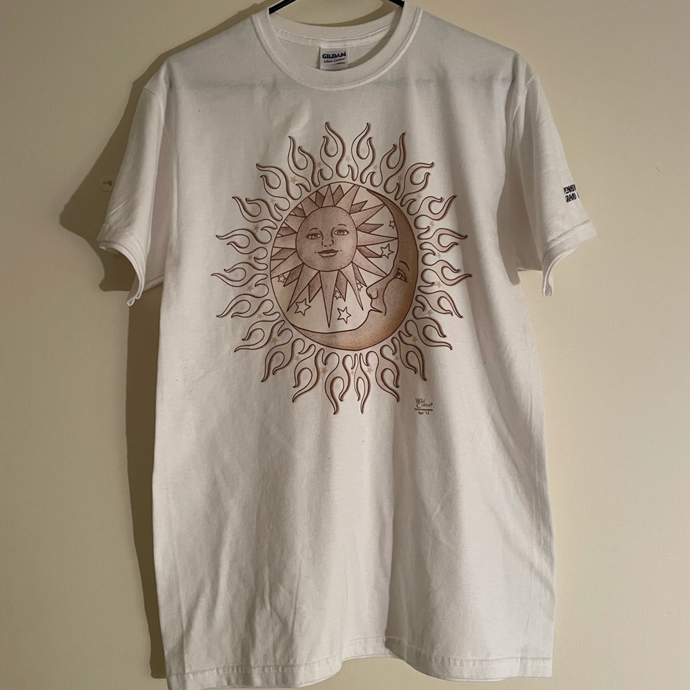 Sun and Moon glow in the dark T-shirt